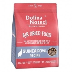 DOLINA NOTECI SUPERFOOD AIR DRIED FOOD Danie z perliczki karma suszona dla psa 1 kg